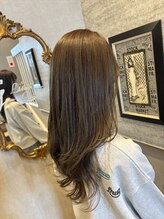 《*オリーブグレージュ*》ブリーチなしで手に入る透明感☆韓国ヘアにも大人気☆[岩手] byらん