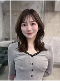 髪質改善似合わせ前髪カットイメチェンレイヤーダークブルー