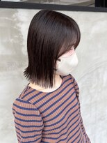 ラッキーヘア 加古川(Lucky Hair)&nbsp;ぱつっとボブ/グレージュカラー【芝本】
