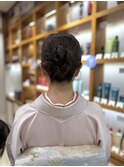 着付け/着物/留袖/和装ヘアセット/ヘアアレンジ
