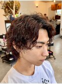 宇都宮メンズカットメンズパーマ波巻きスパイラルパーマツイスパ