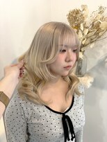 アンドソー 池袋(&so.) ハイトーンカラー/ホワイトブロンド/レイヤーカット/池袋