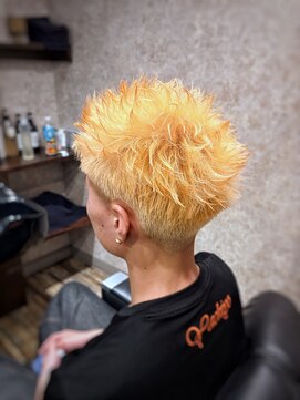 キタセンジュバーバー バイ ティーズ(KITASENJU BARBER by T's) スパイキーショート