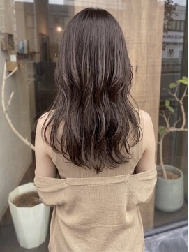 ニコリヘアワークス(nicori hair works) ロング×ローレイヤー×ラテブラウン1