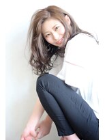 ヘアデザイニング アヴァンセ(HAIR DESIGNING Avance)&nbsp;【Avance】立ち上げバングゆるふわミディ@田中康喜