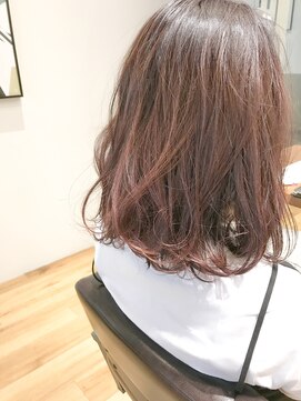 ウルム 蕨西口(ULUM) ピンクバイオレットのボブ 蕨 南浦和 戸田