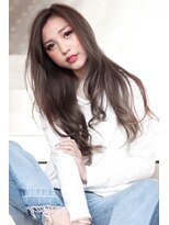 エイトセカンド 新宿三丁目店(EIGHT second)&nbsp;【EIGHTsecond】ハニーヘア×モーヴカラー＝クラッシー系ヘア