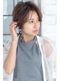 【フォルテ中田店中山】大人ショートでもっと横顔美人に