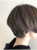 シルクグレージュ×ハンサムショート
