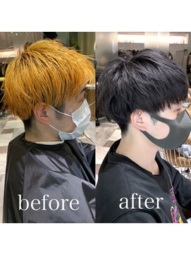 ロンド ロビン 栄(Lond robin) 【Lond robin】高瀬慎也 ニュアンスマッシュ/韓国マッシュ766