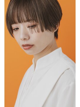 アンジュール(UNJOUR.) マッシュショート×極細ハイライト 30代40代50代