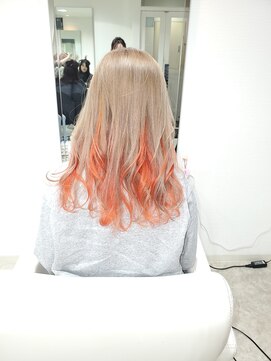 メルマードバーベル(Mermard Bavel) ベージュ・くすみオレンジ