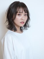 アヌーク トケ(AnouK TOKE) 【AnouK-TOKE-】エアリーボブウルフ×ダークグレージュ