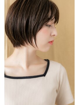 カバーヘア ブリス 大宮西口(COVER HAIR bliss) 暖色系カラー大人かっこいいクールショートY大宮20代30代40代