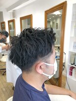 ヘッズ 本八幡店(HEADS)&nbsp;MEN'S HAIR  センターパート　ツイストスパイラル　韓国マッシュ