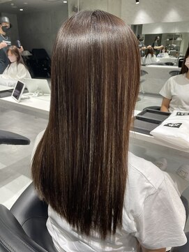 ジンジャー(GINGER) 新髪質改善×トリートメント×サラ髪