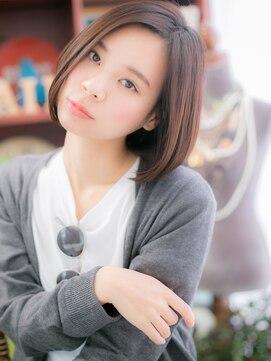 カバーヘア ブリス 戸田公園西口店(COVER HAIR bliss) クールスマート艶髪小顔前下がりボブc5戸田公園20代30代40代