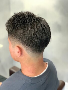 クレオ 片江店(CREO) メンズカット刈り上げ短髪ブラック