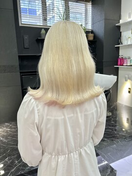 チュダック(ChuDuck) 【◎甘くてカワイイ◎】韓国風《ホワイトブロンド》