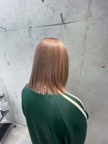 ジオ 国分寺(the O's)&nbsp;黒髪/前髪パーマ/グレーベージュ/レイヤーロング/ダブルカラー