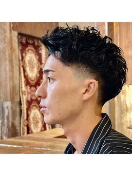 エルエー 大津店(L.A) スタイリスト【上岡】ニュアンスパーマ 無造作パーマ