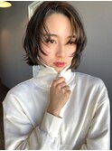 《kitin吉祥寺》　フェイスレイヤー　ボブ　ウェーブ