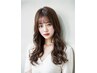 コテ巻き風うる艶デジタルパーマ+髪質改善トリートメント+カット¥20900