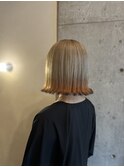ブリーチオンカラー