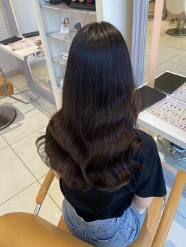 ユーフォリア 銀座本店(Euphoria) 【コテ巻き風パーマ】デジタルパーマ コテ巻き風