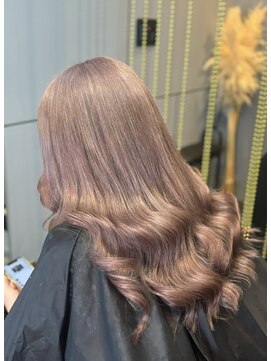 ビビ(VIVI) ミルクティーピンク/髪質改善/ケアブリーチ