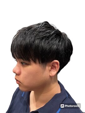 銀座マツナガ 神田店 20代30代王道オシャレツーブロック刈り上げスタイル