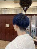 透明感ブルーカラー