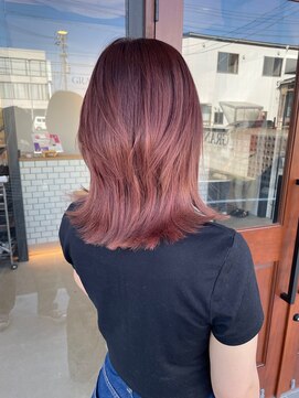 グランデュール 浜松東若林店(GRANDEUR) ワインレッドピンクブラウン