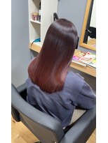 スリーク バイ ロイ 円町本店(sleek by roy)&nbsp;ピンクカラーと髪質改善。