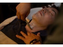 グリーディーフォックス 代々木(Greedy FOX)の雰囲気（理容店なのでシェービングも可能!男性の為の空間です!<理容室>）