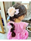 【ヘアセット】キッズ ラプンツェル ヘア 茅ヶ崎ヘアセット