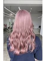 ノートエートル 西金沢(Nought etre)&nbsp;ペールピンク10代20代30代コーラルピンクハイトーンブリーチ