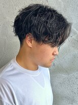 ニアウ 高崎店(Niau)&nbsp;波巻きスパイラルパーマメンズパーマ波巻きパーマ群馬高崎パーマ