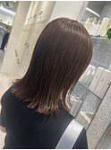 ☆切りっぱなし外ハネ×ショコラカラー♪♪☆