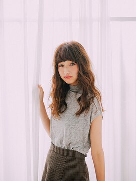 ココカラーアンドカット マルナカ福富店(CoCo Color&Cut) くせ毛風ガーリーロング☆岡山・福富