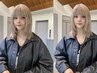 【黒髪卒業式】U24学割ブリーチカラー(1回）+トリートメント栄/矢場/韓国