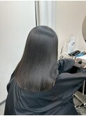柔らかい質感で艶のある縮毛矯正