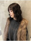 ニュアンスパーマ/顔まわりレイヤー/レイヤーカット