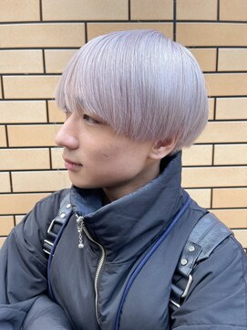 キジ(KIJI) ホワイトアッシュ/ホワイトカラー/ハイトーンカラー/マッシュ