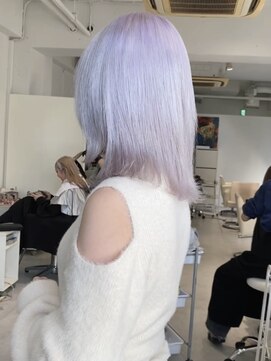 ターン ヘアー(TAAN HAIR) ホワイトカラー()パープルmix)