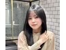 カット + 顔まわりストレート ¥10000#縮毛矯正#髪質改善#高槻