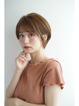 ルフュージュ バイ プロデュース 相模大野店(Refuge by Produce) くびれショート/マロンベージュ