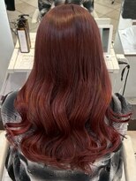 リブ バイ ボクノ(Liv by bokuno)&nbsp;髪質改善/縮毛矯正/ストレート/トリートメント/チェリーレッド