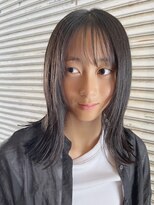 ポータートランテアン(porter31)&nbsp;ミディアム×シースルーバング氏木