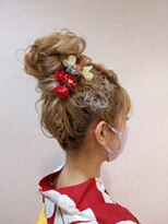 マイ スタイル 仙台長町店(My j Style)&nbsp;マイスタイル長町　お団子ヘアー